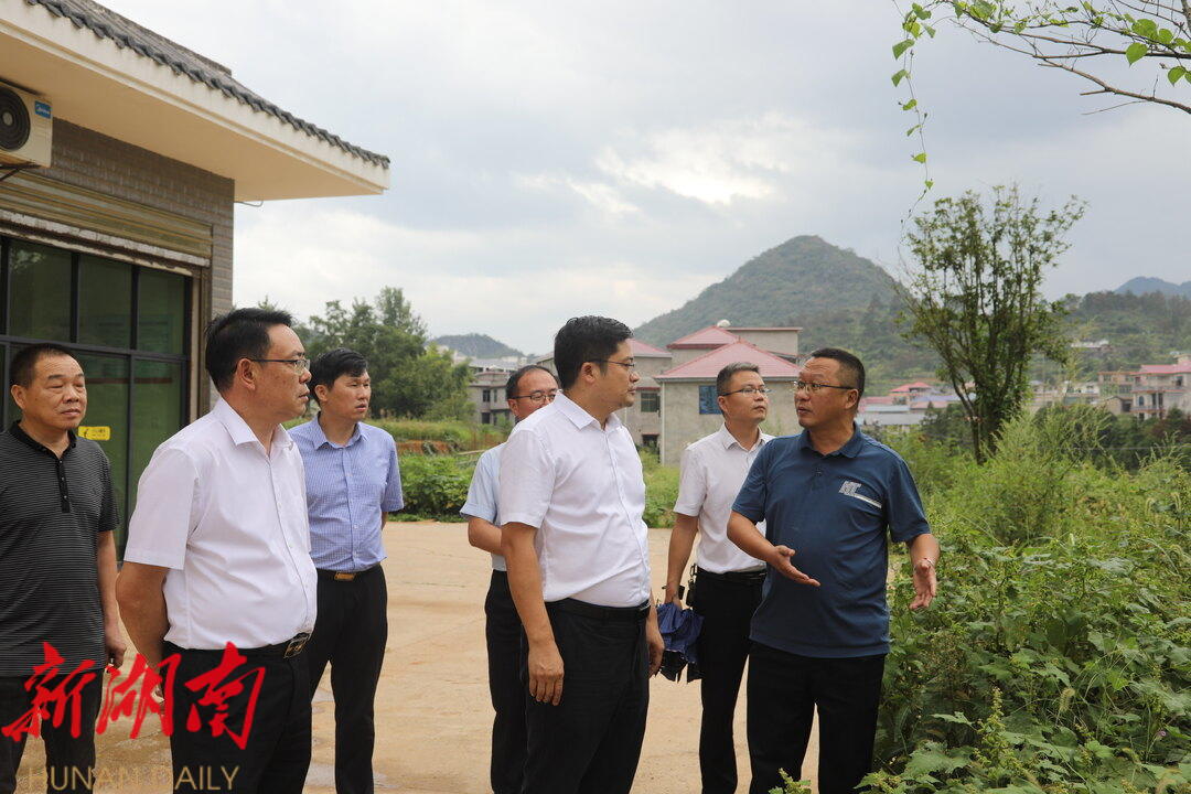 余勋伟带队深入工业园区调研园区建设工作_邵阳头条网